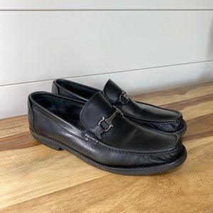 Salvatore Ferragamo Black Loafers